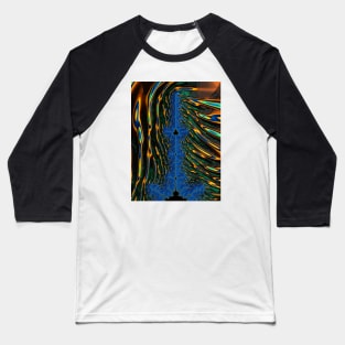 Mighty Mandelbrot Baseball T-Shirt